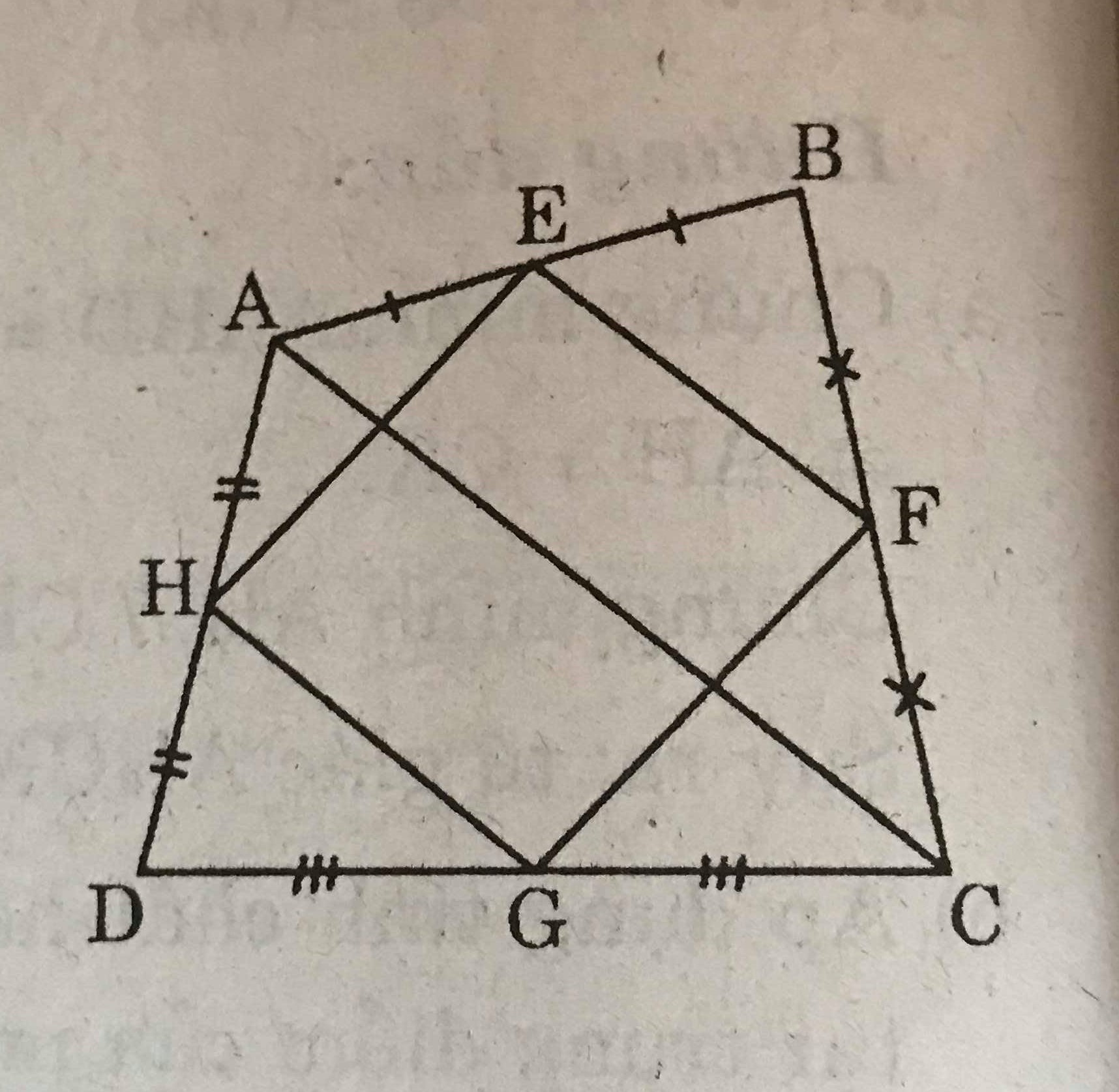 Cho Tứ Giác Abcd Có M N P Q Lần Lượt Là Trung điểm Của Các Cạnh Ab Ac